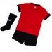 Athletic Bilbao kläder Barn 2022-23 Hemmatröja Kortärmad (+ korta byxor)